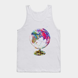 Vintage Globe Earth Tank Top